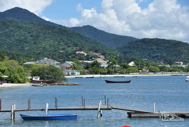 Região do Estaleirinho, em Balneário Camboriú, litoral de Santa Catarina